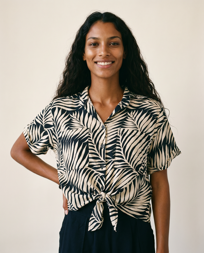 Zariah Top - Drift Black