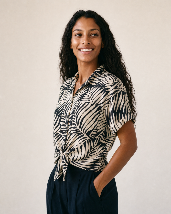 Zariah Top - Drift Black