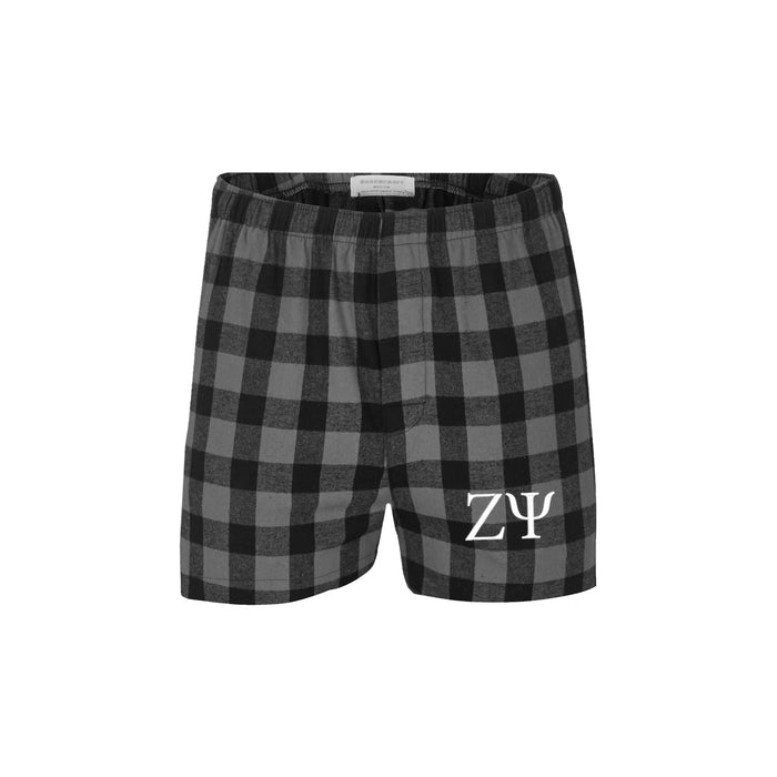 Zeta Psi Pajama Bottom Shorts-Boxers